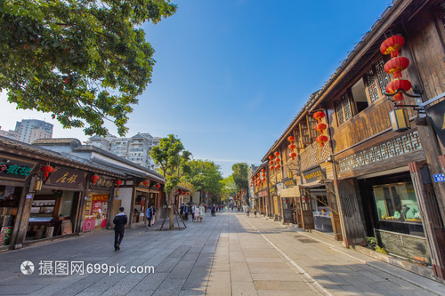 福州地標(biāo)三坊七巷 穿越千年的文化長廊